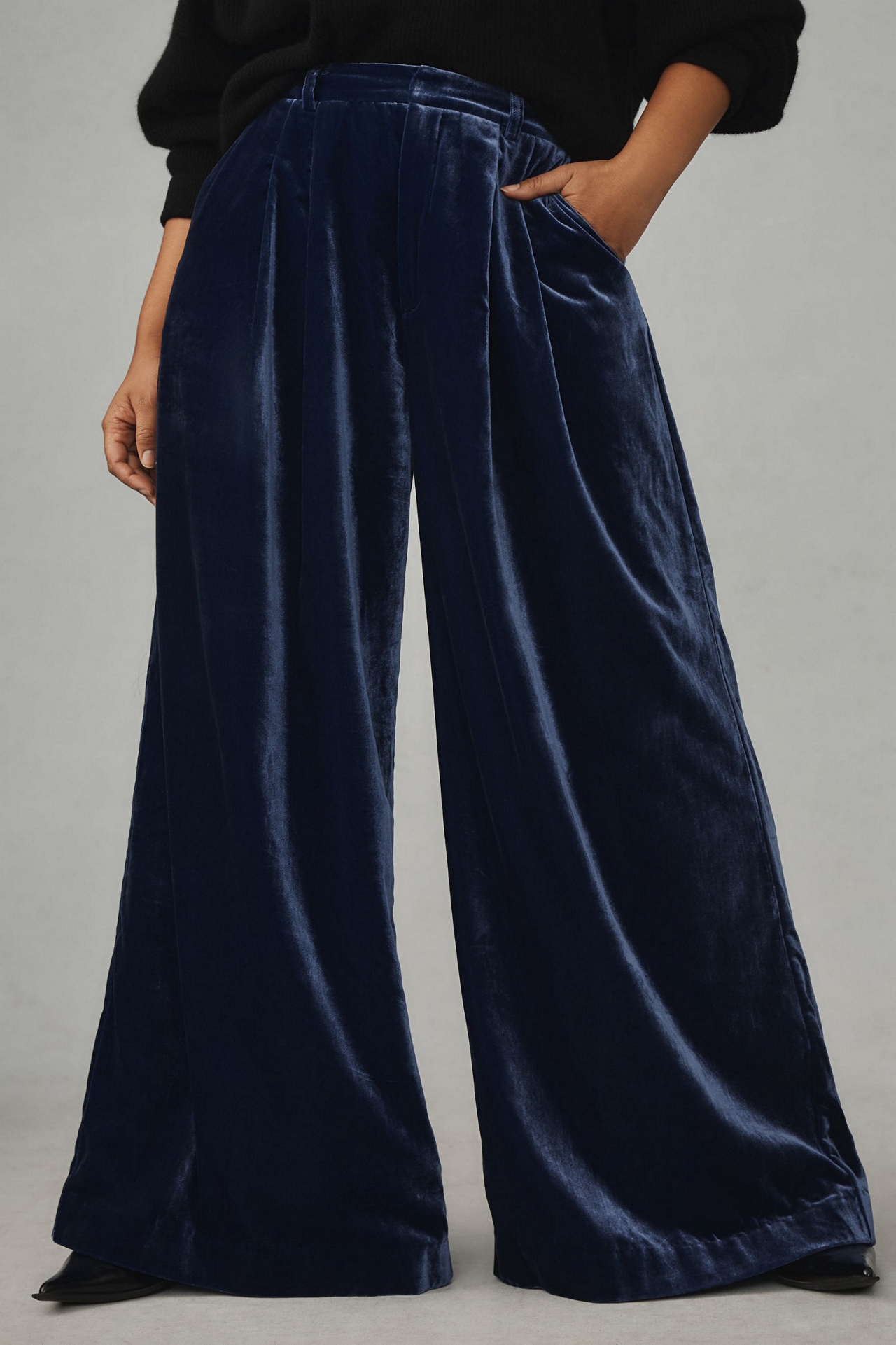Maeve Velvet Avery Trousers