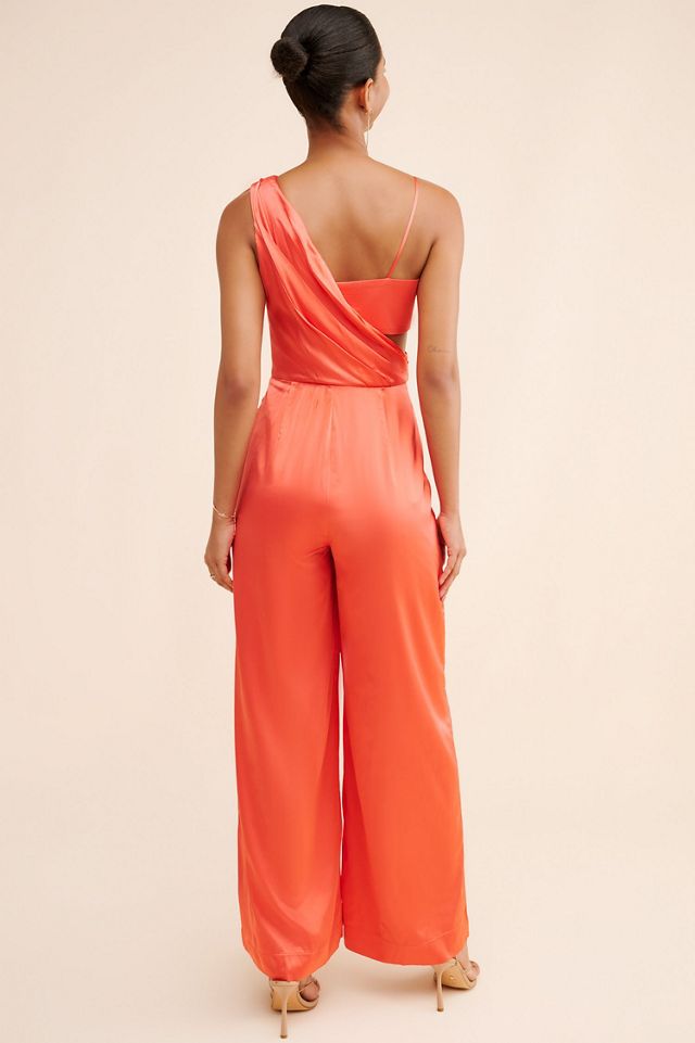 AMUR Blynn Drape Jumpsuit #1