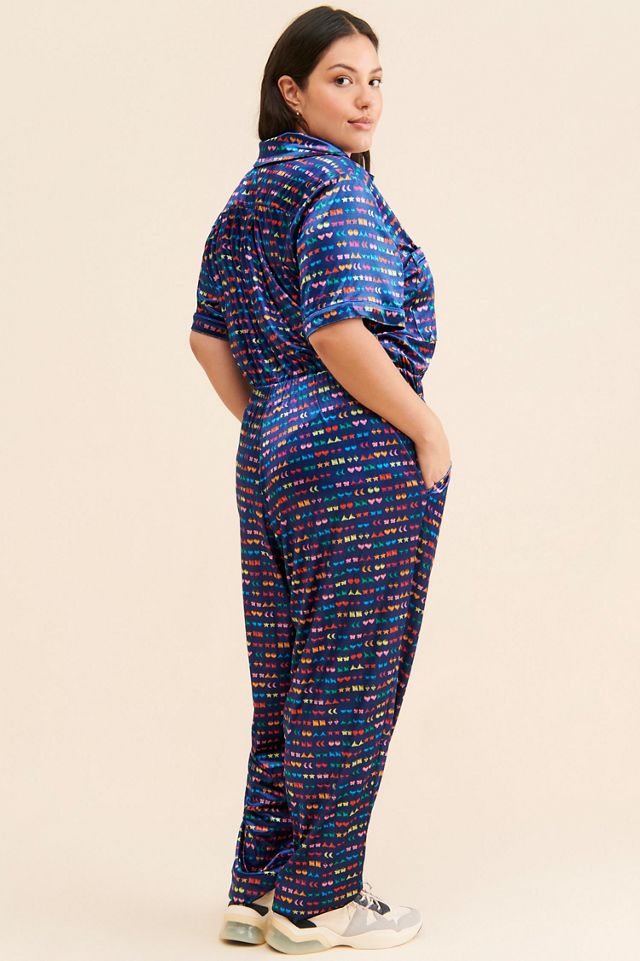 Rachel Antonoff Jewel Velour Jumpsuit #1