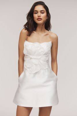 Helsi Margot Strapless Floral Sequin Maxi Dress