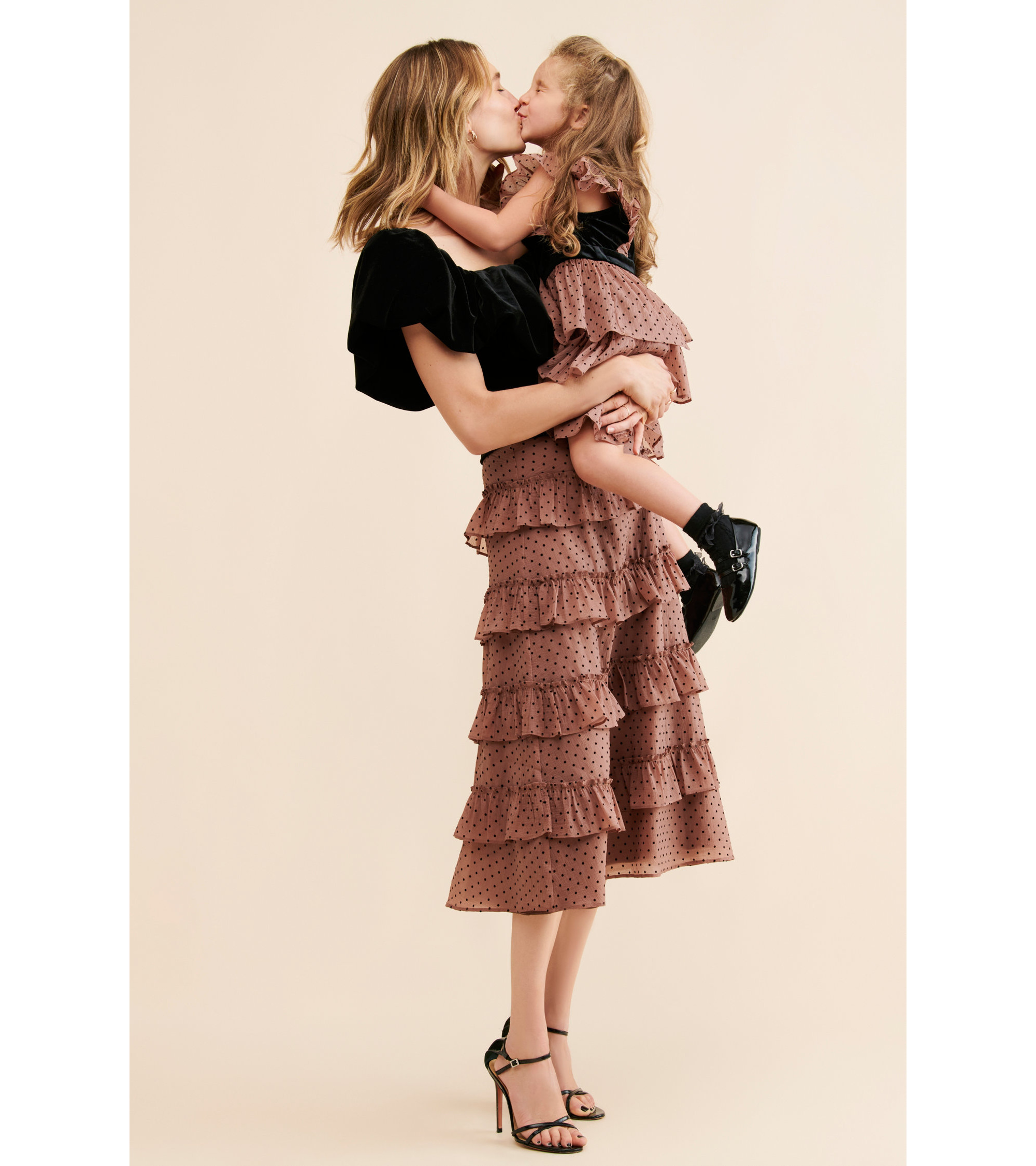 Tiered Ruffle Midi Skirt — Image 4