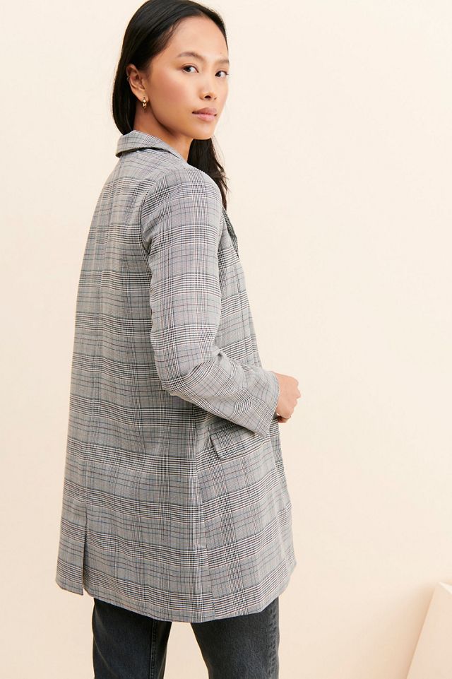 Steve Madden Get Plaid Blazer #1