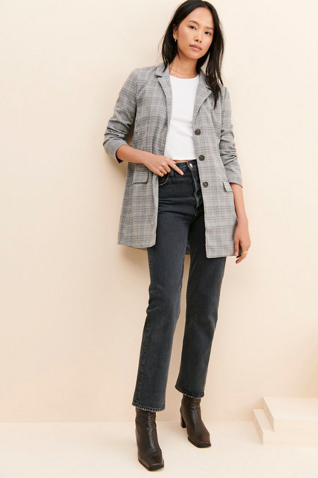 Steve Madden Get Plaid Blazer #3