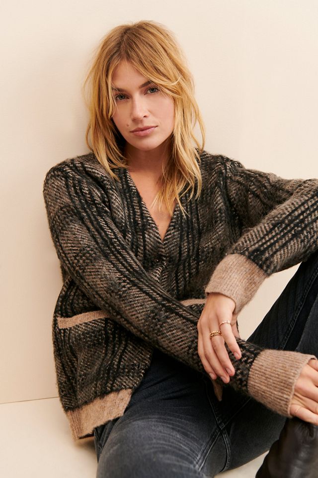 Brixton Baja Plaid Cardigan #2