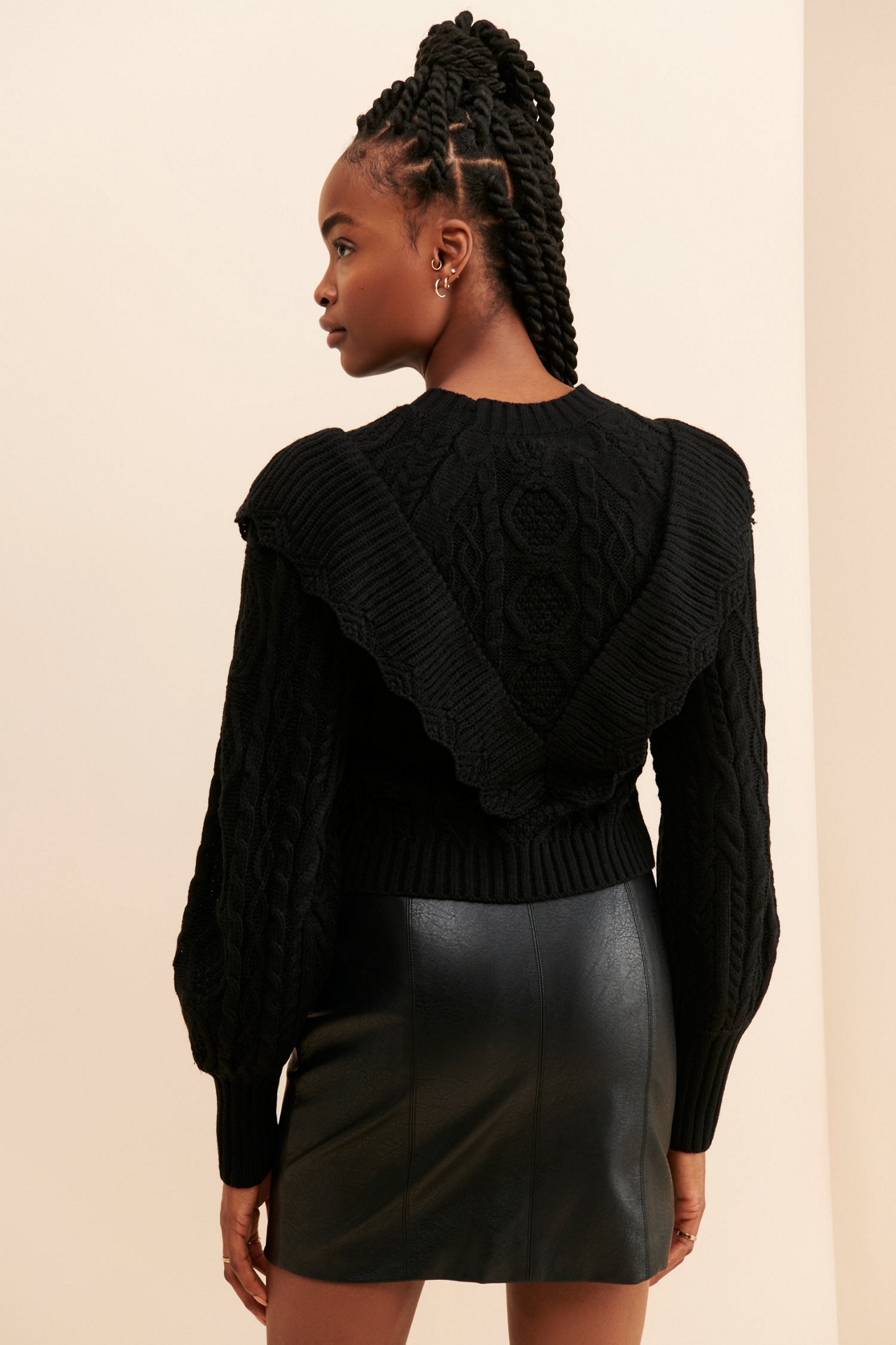 Saltwater Luxe Ruffle Sweater