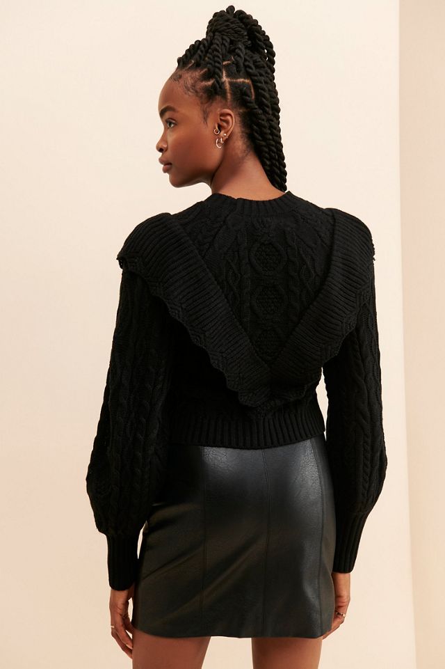 Saltwater Luxe Ruffle Sweater #1