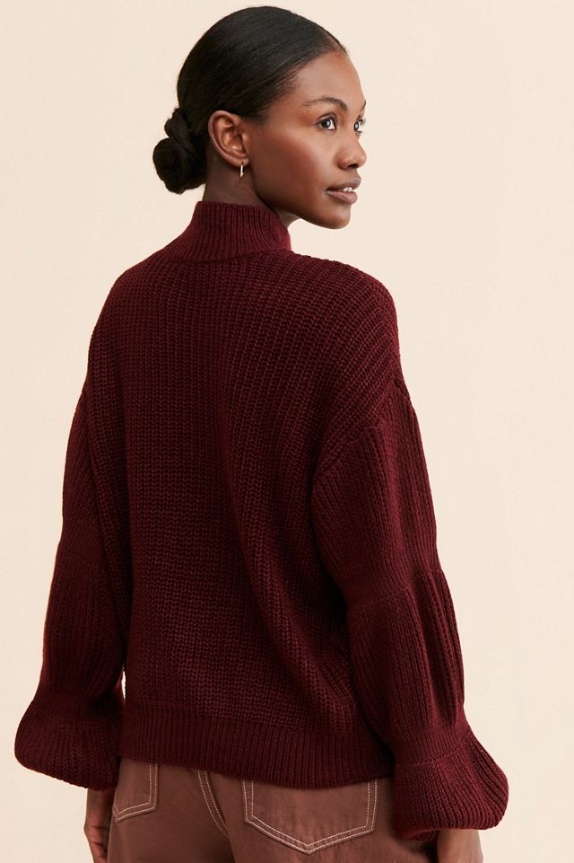 RD Style Krystelle Balloon Sleeve Sweater #1