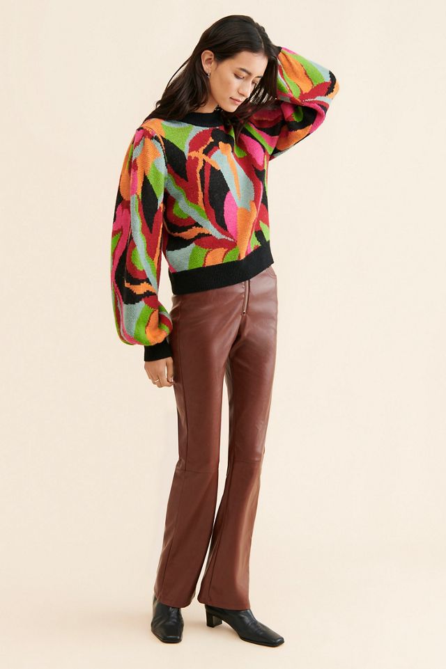 FARM Rio The Dance Multicolor Knit Sweater #3