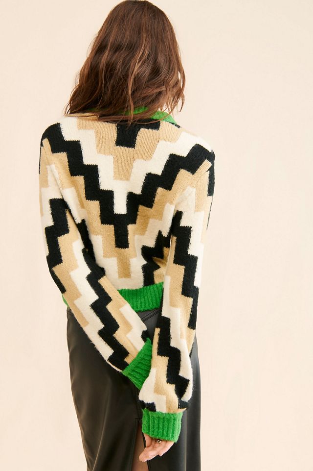 Callahan Tori Geometric Sweater #1