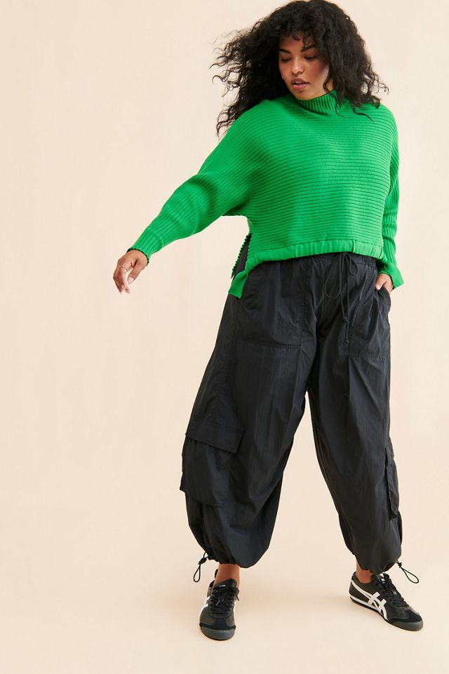 Eloquii Tunnel Hem Oversized Sweater #3