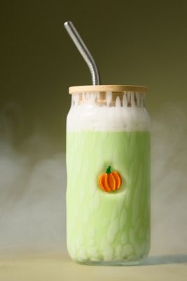 The Mystic Confetti Icon Juice Glass Tumbler with Lid