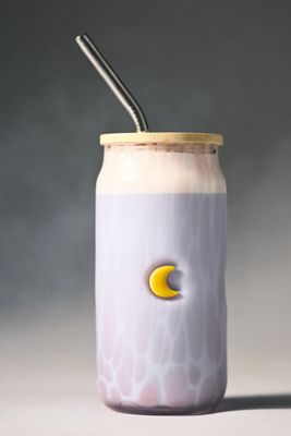The Mystic Confetti Icon Juice Glass Tumbler with Lid