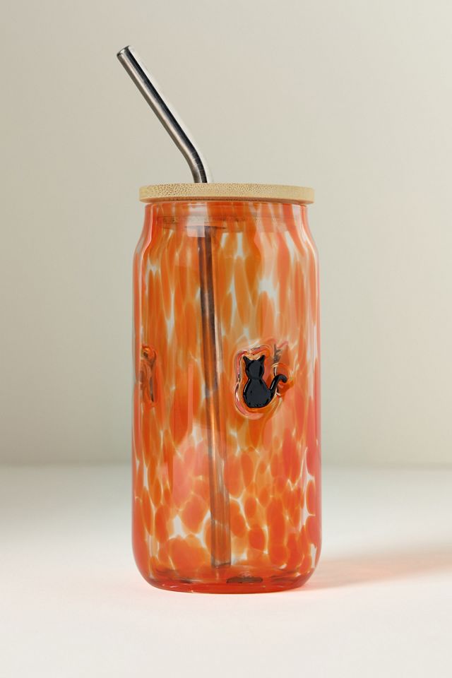 The Mystic Confetti Icon Juice Glass Tumbler with Lid