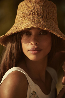 Raffia Boater Hat | Anthropologie