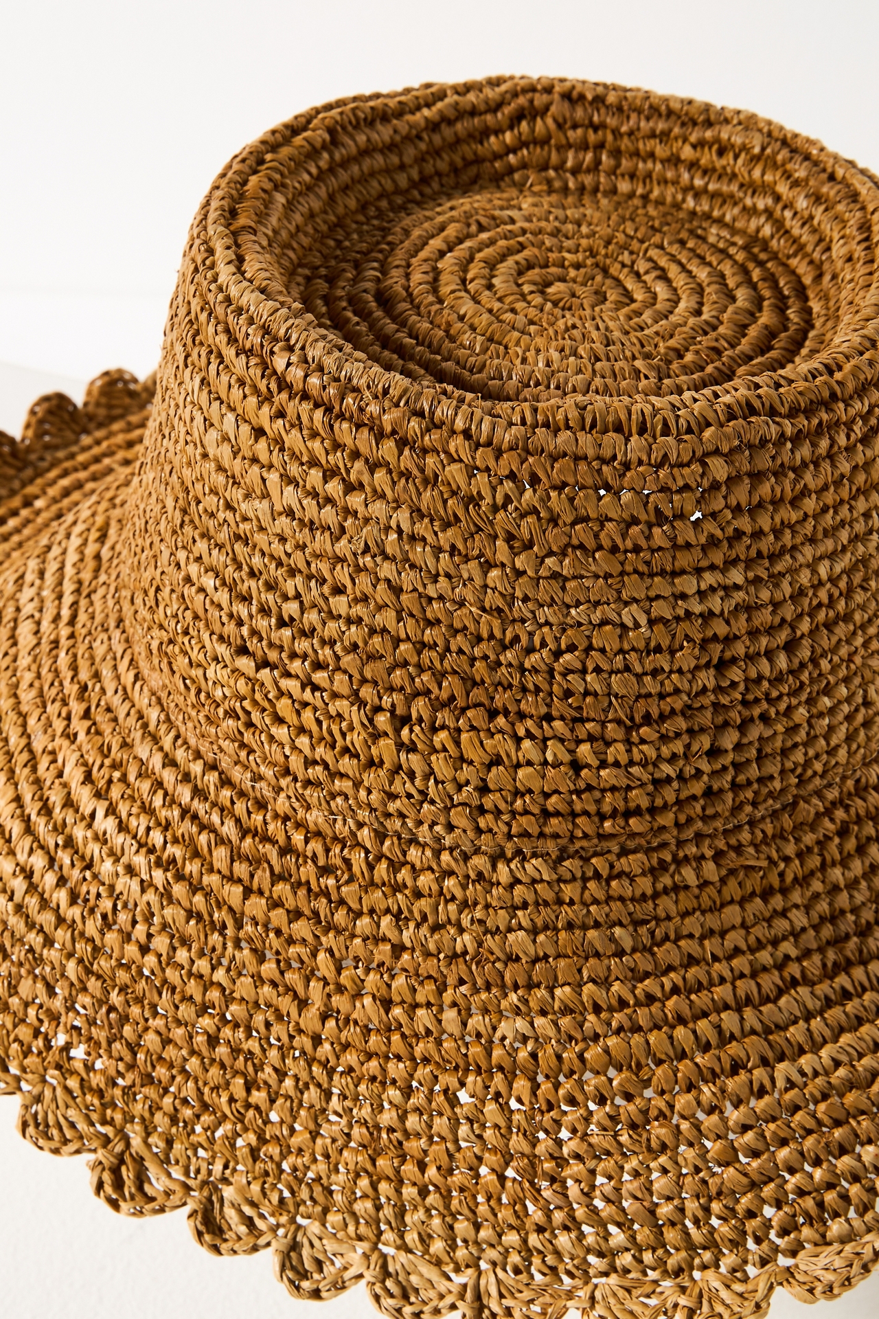 Raffia Boater Hat