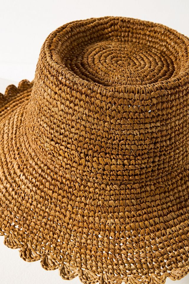 Raffia Boater Hat | Anthropologie