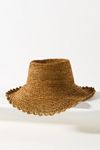 Raffia Boater Hat