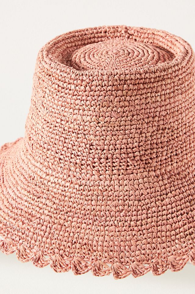 Raffia Boater Hat #3