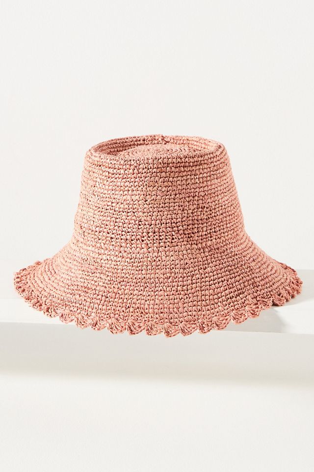 Raffia Boater Hat #1