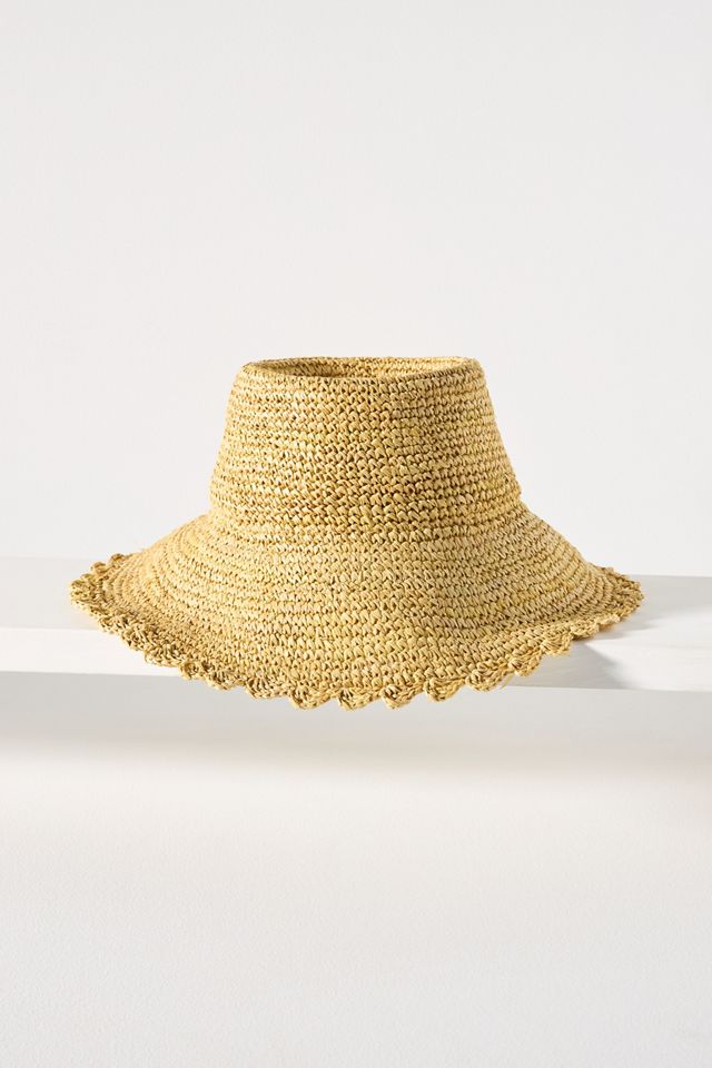 Raffia Boater Hat #1