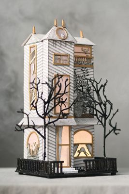Ceramic Light-Up Holiday House