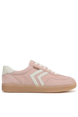 Dr. Scholl's Women's Rebel Sport Lace Up Sneakers In Pink