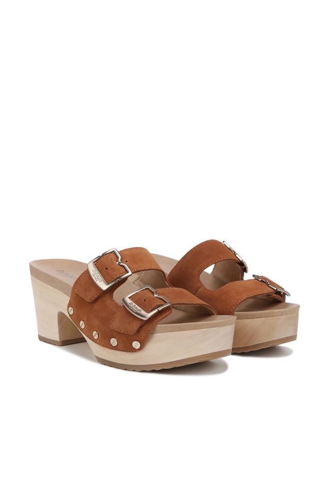 Dr. Scholl's Original Vibe Wood-Bottom Sandals #1