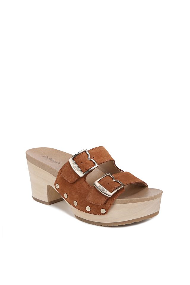 Dr. Scholl's Original Vibe Wood-Bottom Sandals #2