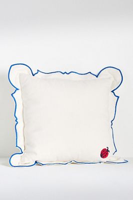Penelope Cotton Embroidered Icon Pillow