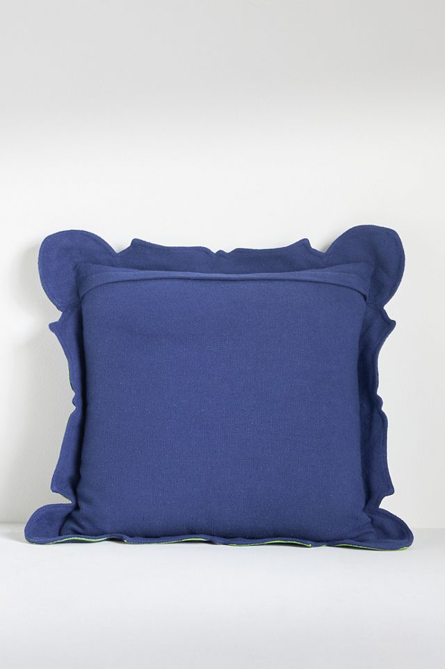 Penelope Cotton Embroidered Icon Cushion #2