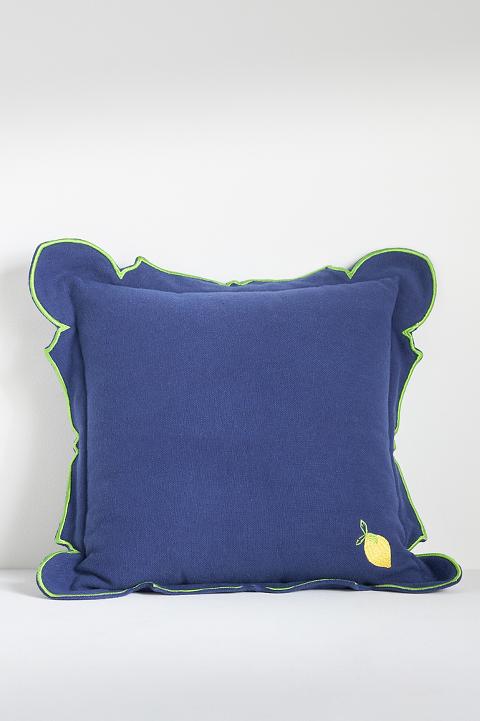 Penelope Cotton Embroidered Icon Pillow
