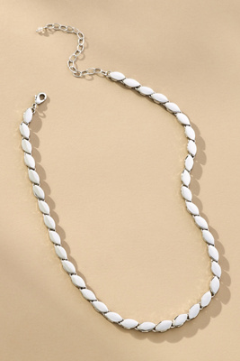 By Anthropologie Petals Collar Necklace In Silver