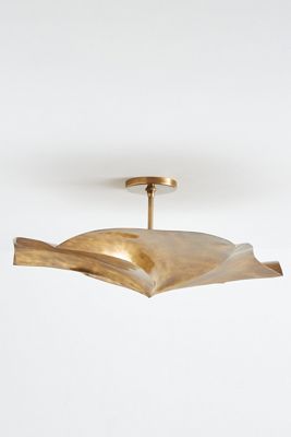 Daniella Brass Flush Mount