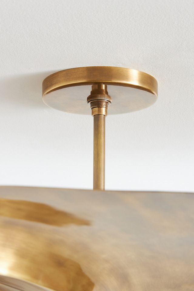 Daniella Brass Flush Mount #3