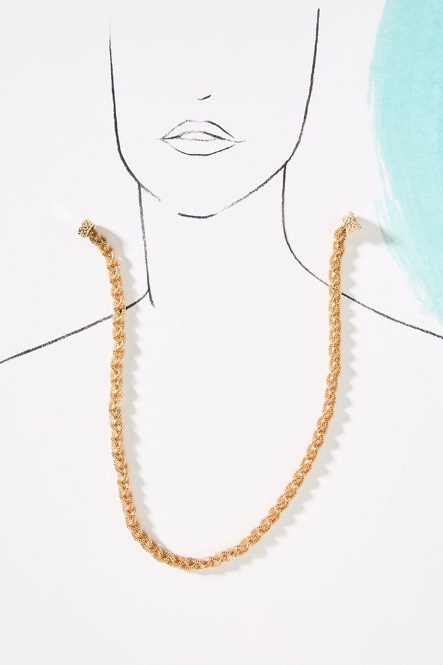 Rope Chain Magnetic Clasp Necklace #2