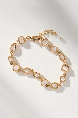 By Anthropologie Mixed Stone Bracelet