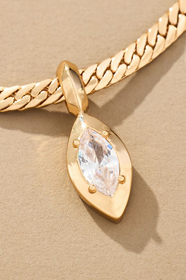 Snake Chain Pendant Necklace #1