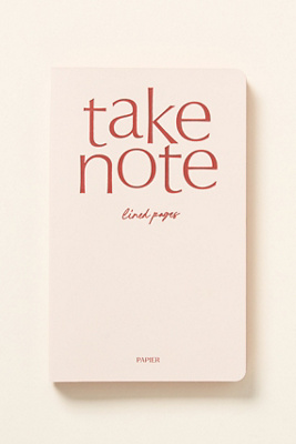 Journal de poche en simili-cuir Plans & Notes en Pink chez Anthropologie - Papier - Modalova