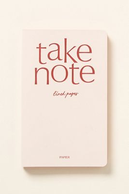 Papier Plans & Notes Faux-Leather Pocket Journal