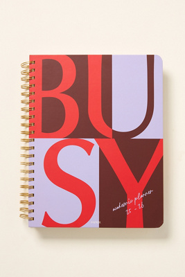 Papier Busy A5 17-month Planner In Multi