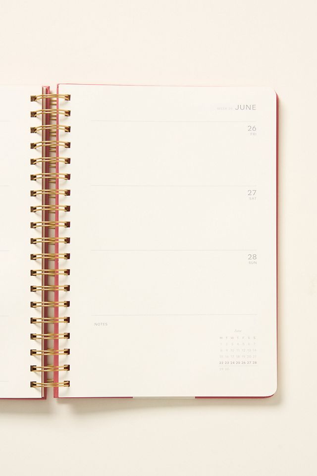 Papier Painted Heart B5 Spiral 17-Month Planner