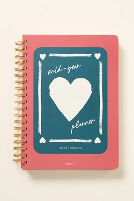 Papier Poppy Spiral Wellness Journal | Anthropologie UK