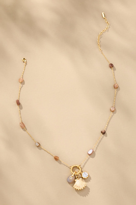 Coastal Charm Beaded Necklace
