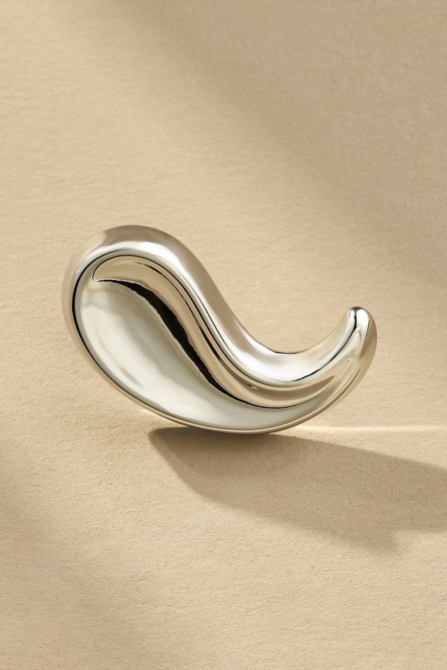 The Petra Flattened Drop Earrings #1