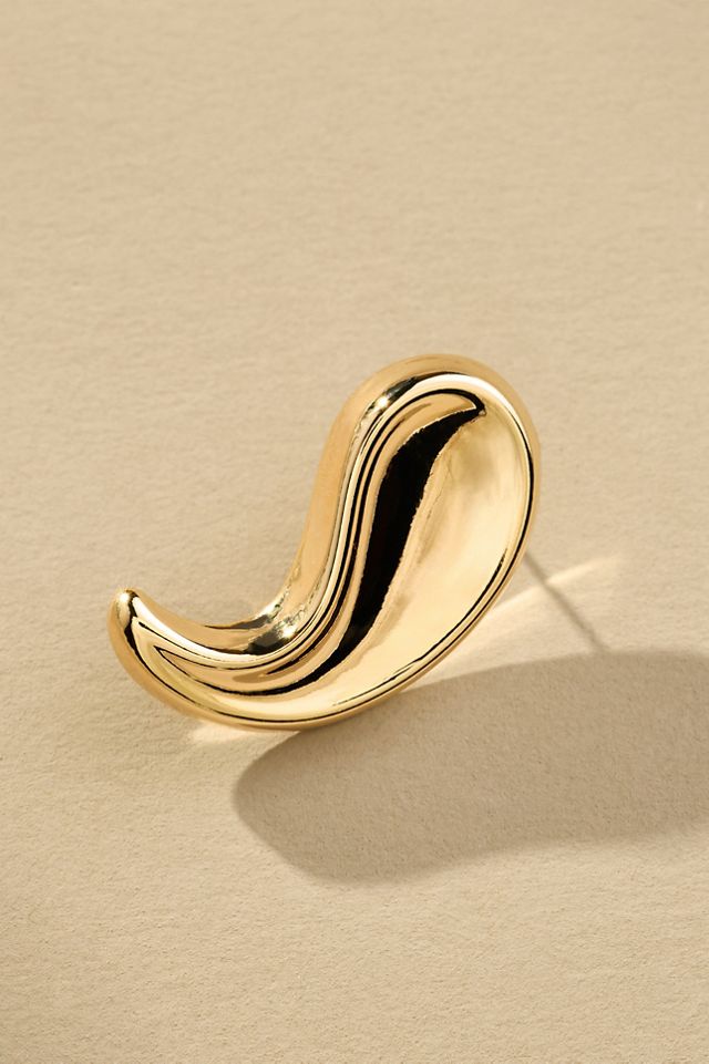The Petra Flattened Drop Earrings #3