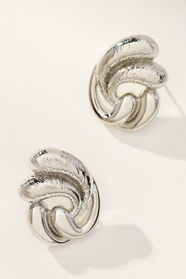 Swirled Post Earrings