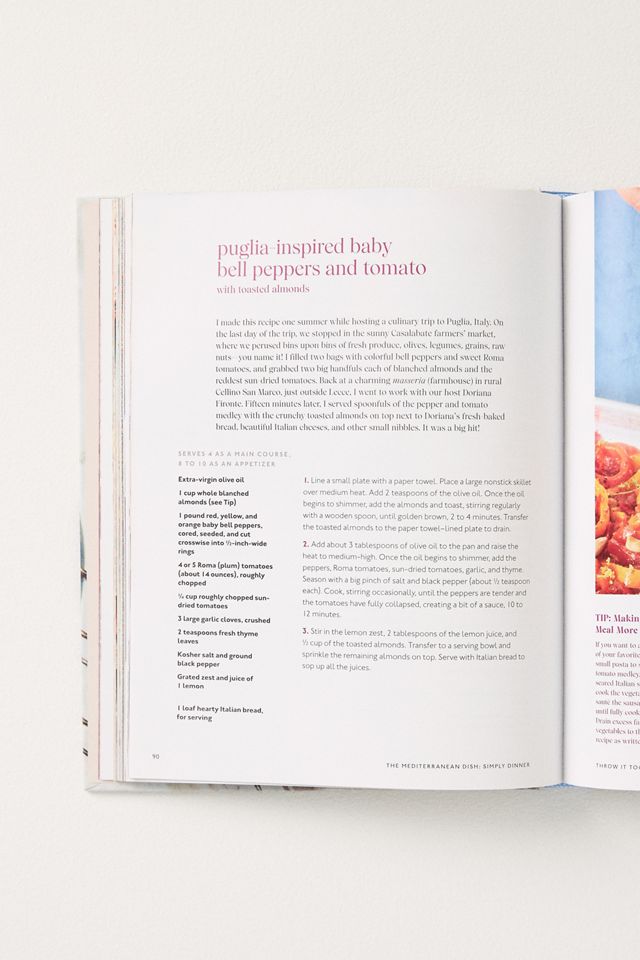 The Mediterranean Dish: Simply Dinner Hardcover Cookbook #2