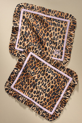 DAMSON MADDER RUFFLED PLACEMATS, SET OF 2 