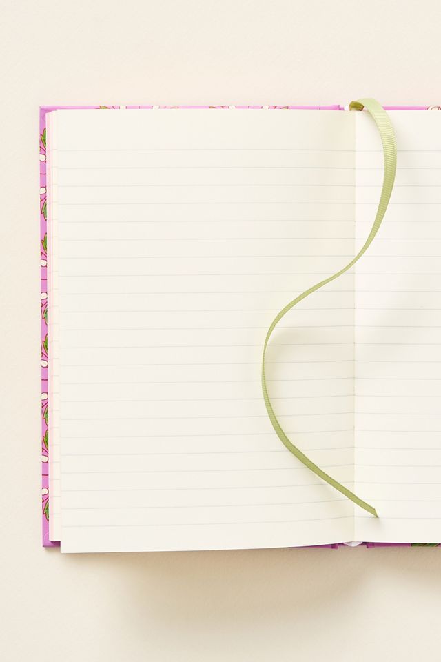 Papier x Anthropologie Floral Monogram Lined Notebook #1