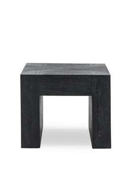 Bristol Reclaimed Oak Wood 24" Side Table